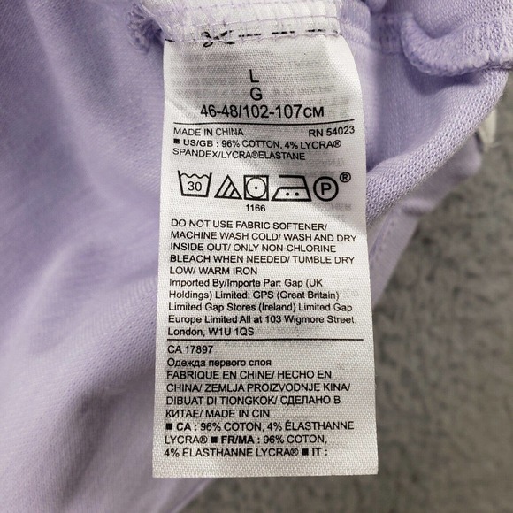 Banana Republic Shirt Mens Large Purple Short Sleeve Casual Preppy Classiccore - Picture 4 of 13